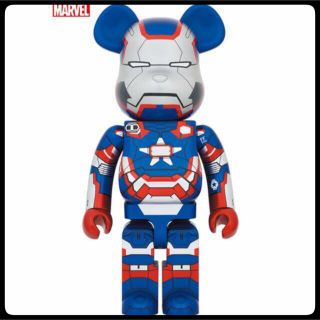 ベアブリック(BE@RBRICK)の【即発送】　BE@RBRICK IRON PATRIOT 1000％(フィギュア)