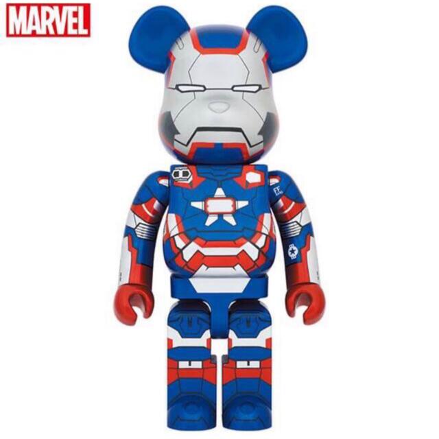 BE@RBRICK IRON PATRIOT 1000％エンタメ/ホビー