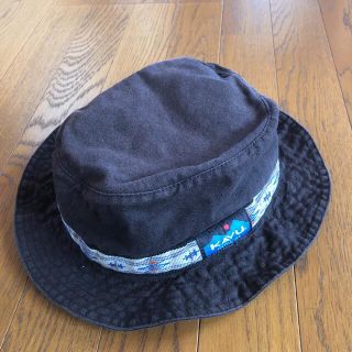 カブー(KAVU)のKAVU ハット　アメリカ製　Lサイズ　USED  くたれ感(ハット)