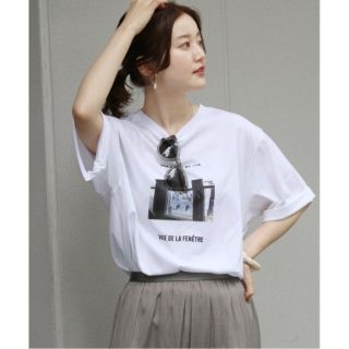 イエナ(IENA)のIENA  Bonne Vie フォト Tシャツ(Tシャツ(半袖/袖なし))