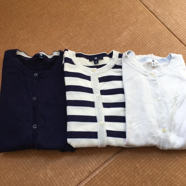 UNIQLO(ユニクロ)のユニクロ　150 カーディガン キッズ/ベビー/マタニティのキッズ服女の子用(90cm~)(ジャケット/上着)の商品写真