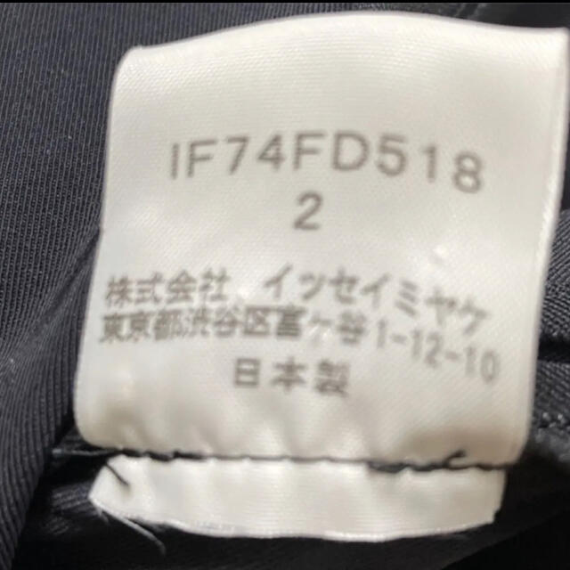 ISSEY MIYAKE(イッセイミヤケ)のイッセイミヤケ　Fete ジャケット レディースのジャケット/アウター(テーラードジャケット)の商品写真