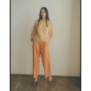 クラネ(CLANE)のCLANE BASIC TUCK PANTS クラネ　ベーシックタックパンツ(カジュアルパンツ)