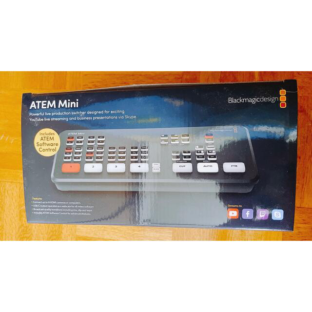 未使用 ATEM Mini Blackmagicdesign