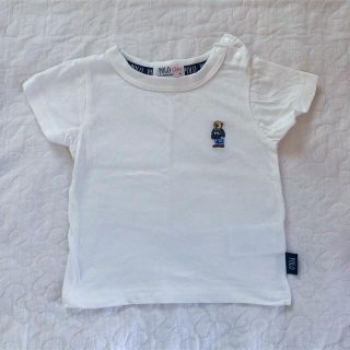 ポロラルフローレン(POLO RALPH LAUREN)のPOLO くまさん白Tシャツ80cm(Ｔシャツ)