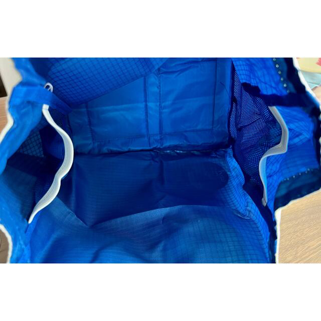 【2022年4月末購入】ホールフーズ エコバッグ ブルー 美品 レディースのバッグ(エコバッグ)の商品写真