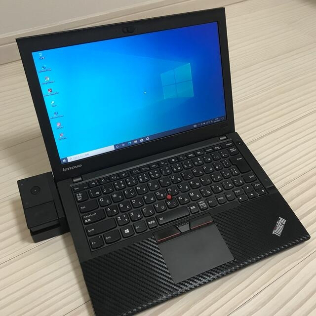 Lenovo(レノボ)のThinkPad X250 Core-i5 高速SSD 8GB ドック付き スマホ/家電/カメラのPC/タブレット(ノートPC)の商品写真