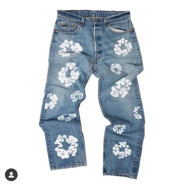 春早割 デニム tears denim - Levi's LEVI'S W25L30 501リーバイス