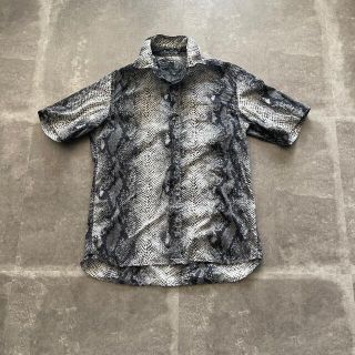 ニコルクラブフォーメン(NICOLE CLUB FOR MEN)のパイソン柄シャツ(シャツ)