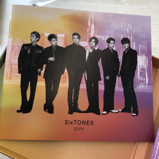 SixTONES(ストーンズ)のCITY（初回盤B/Blu-ray Disc付） エンタメ/ホビーのCD(ポップス/ロック(邦楽))の商品写真