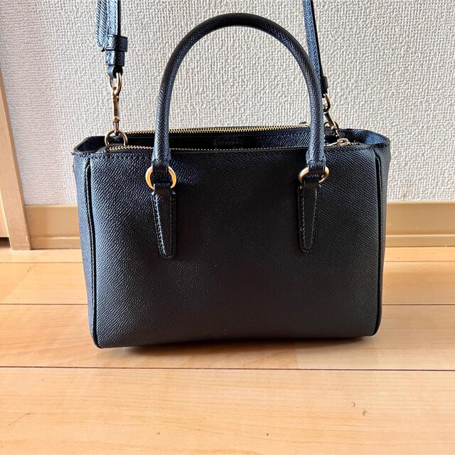 COACH - COACH コーチ ショルダーバッグ ネイビー ショップ袋 COACH - COACH コーチ ショルダーバッグ ネイビー ショップ袋