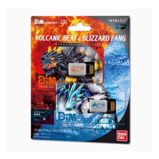 バンダイ(BANDAI)のDimカードセットVOLCANIC BEAT ＆ BLIZZARD FANG(その他)