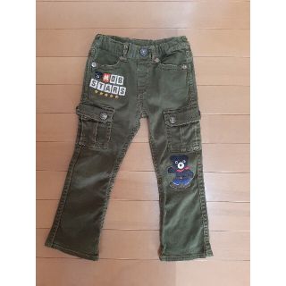 ダブルビー(DOUBLE.B)のダブルビー　パンツ　110　カーキ　中古(パンツ/スパッツ)