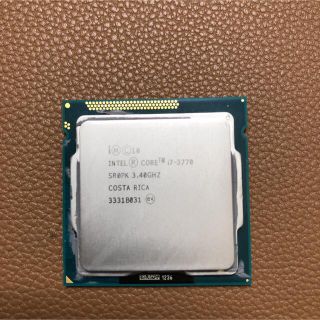 Intel Core i7 3770 3.4GHz(PCパーツ)