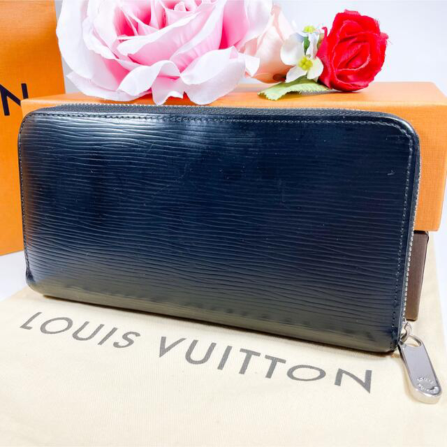 のでご☓ LOUIS VUITTON - ルイヴィトン エピ ジッピーウォレット 黒の