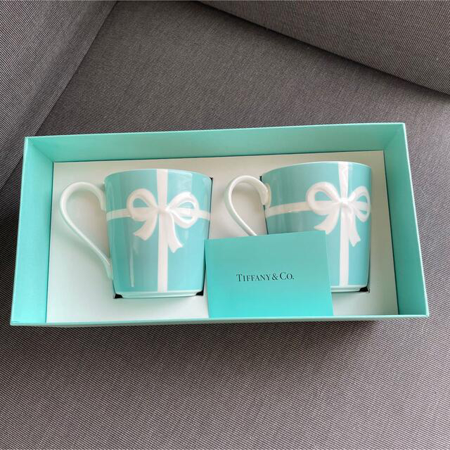 Tiffany & Co.(ティファニー)のティファニー　ペアマグカップ インテリア/住まい/日用品のキッチン/食器(グラス/カップ)の商品写真