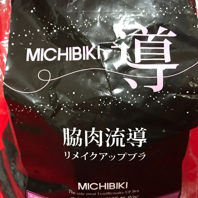 導MICHIBIKIリメイクアップブラ脇肉流導Mサイズ：バスト80～86㎝ コスメ/美容のダイエット(エクササイズ用品)の商品写真