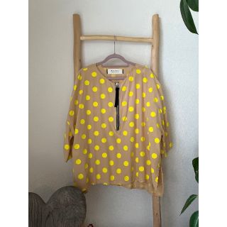 マルニ(Marni)の★like　her様専用★マルニ　MARNI   シルク　トップス　ブラウス(シャツ/ブラウス(半袖/袖なし))