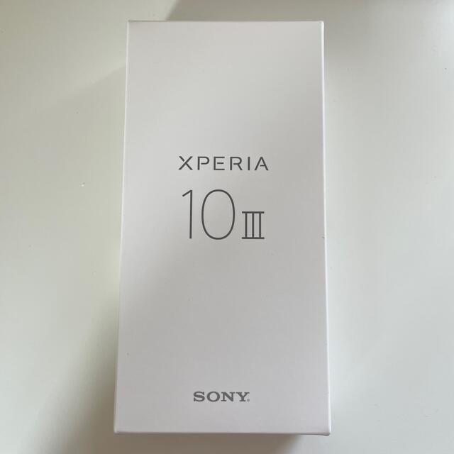 Xperia 10 III Black simフリー