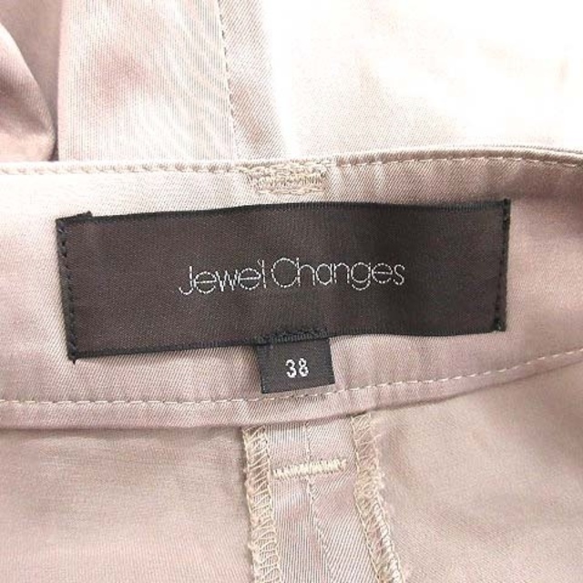 Jewel Changes(ジュエルチェンジズ)のジュエルチェンジズ テーパードパンツ ロールアップ 38 ベージュ ■MO レディースのレディース その他(その他)の商品写真