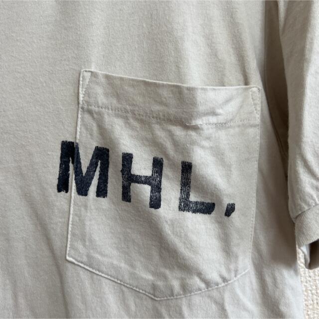 MARGARET HOWELL(マーガレットハウエル)の美品　MHL半袖Tシャツ　M メンズのトップス(Tシャツ/カットソー(半袖/袖なし))の商品写真