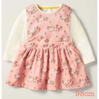 ボーデン(Boden)のmini boden ♡ アヒル チューリップ セットワンピース 98cm(ワンピース)