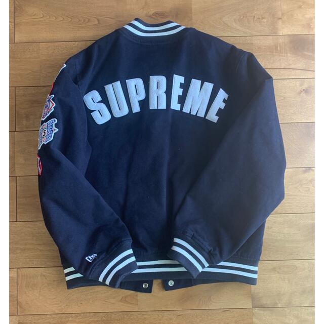 Supreme(シュプリーム)のSupreme New Era / MLB Varsity Jacket M メンズのジャケット/アウター(スタジャン)の商品写真