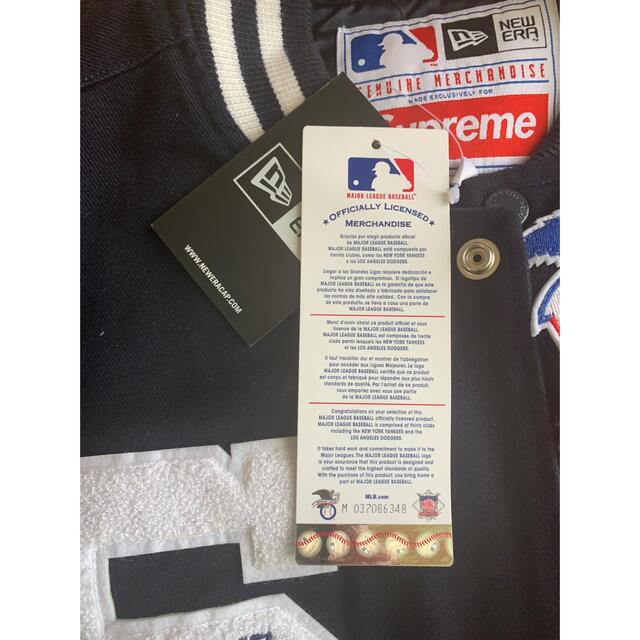 Supreme(シュプリーム)のSupreme New Era / MLB Varsity Jacket M メンズのジャケット/アウター(スタジャン)の商品写真