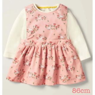 ボーデン(Boden)のmini boden ♡ アヒル チューリップ セットワンピース 86cm(ワンピース)