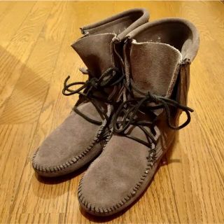 ミネトンカ(Minnetonka)のMINNETONKA ミネトンカ　モカシンブーツ(ブーツ)