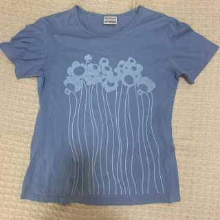 マリメッコ(marimekko)のマリメッコ　水色のTシャツ(Tシャツ(半袖/袖なし))