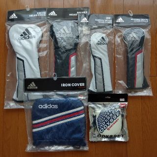 アディダス(adidas)の【新品・未使用品】adidas ヘッドカバーセット +ODYSSEYパターカバー(その他)