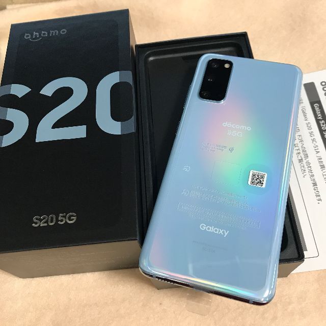 Galaxy S20+ 5G 128GB  未使用品のケース付き