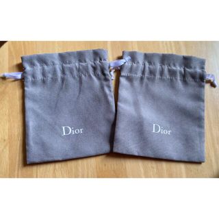 ディオール(Dior)のDior ディオール 巾着 2枚(ポーチ)