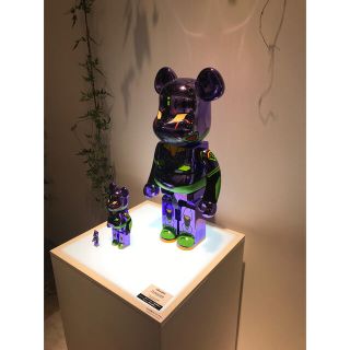 BE@RBRICK エヴァンゲリオン初号機 CHROME Ver 3点セット