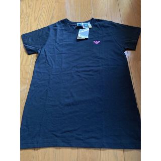 ロキシー(Roxy)のロキシー　ROXY  ロゴバックプリント　半袖Tシャツ　黒　Lサイズ(Tシャツ(半袖/袖なし))