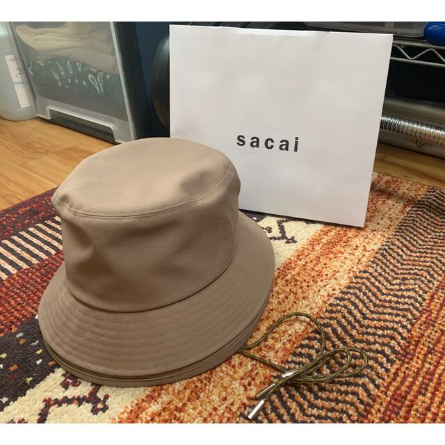 高級ブランド sacai 22ss Double Brim Hat Suiting 3