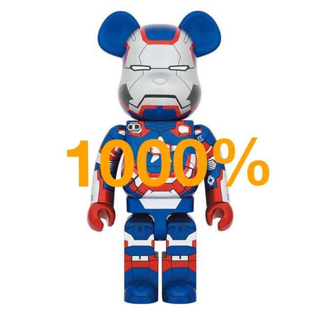 BE@RBRICK IRON PATRIOT 1000% MEDICOM TOYBERBRICK