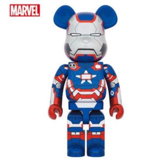 ベアブリック(BE@RBRICK)の【新品未開封】BE@RBRICK IRON PATRIOT 1000%(アメコミ)