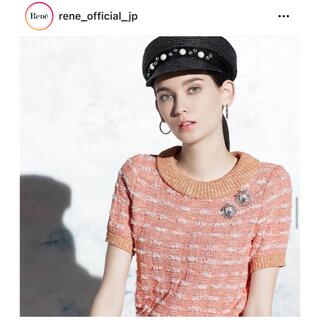 ルネ(René)のRene ツイード風 Knit Pullover(カットソー(半袖/袖なし))