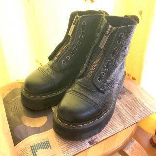 ドクターマーチン(Dr.Martens)の【値下げ】Dr.Martens SINCLAIR 8 ホール ブーツ ブラック(ブーツ)