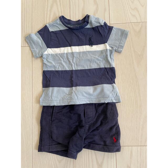 Ralph Lauren(ラルフローレン)のラルフローレン　Tシャツ　ショートパンツ　セット キッズ/ベビー/マタニティのキッズ服男の子用(90cm~)(Tシャツ/カットソー)の商品写真