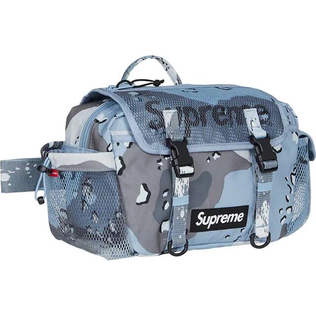 Supreme Waist Bag Blue Camo 20SS