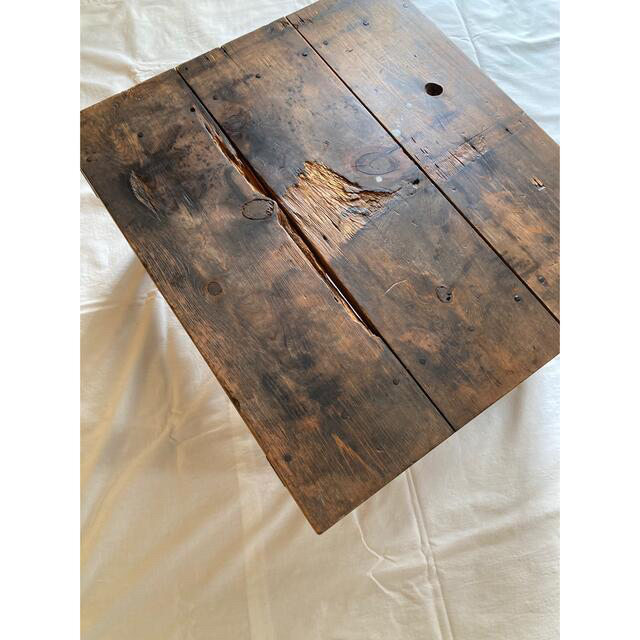 珍品　古物　ちゃぶ台　アンティーク　木製テーブル