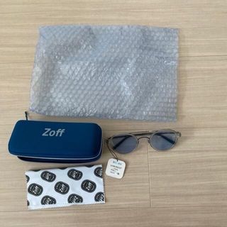 ゾフ(Zoff)のZOFFサングラス　男女兼用　ブルー　タグ付き　(サングラス/メガネ)