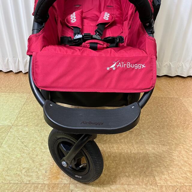 除菌洗浄済 エアバギーココ ブレーキモデル レッド AirBuggy