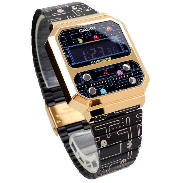 CASIO(カシオ)の新品未使用　カシオCASIO　A100WEPC-1BDR　パックマン メンズの時計(腕時計(デジタル))の商品写真