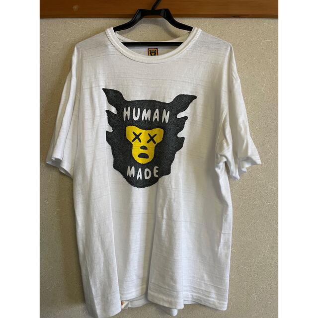 HUMAN MADE(ヒューマンメイド)のHUMAN MADE KAWS T-Shirt #1 "White" メンズのトップス(Tシャツ/カットソー(半袖/袖なし))の商品写真