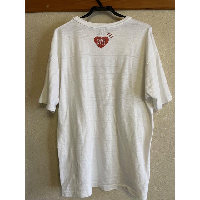 HUMAN MADE(ヒューマンメイド)のHUMAN MADE KAWS T-Shirt #1 "White" メンズのトップス(Tシャツ/カットソー(半袖/袖なし))の商品写真