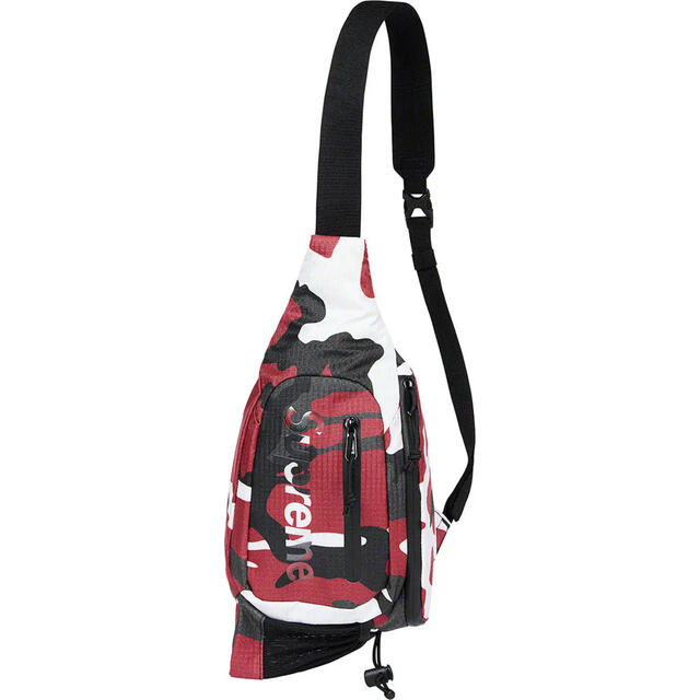 Supreme Sling Bag Red Camo